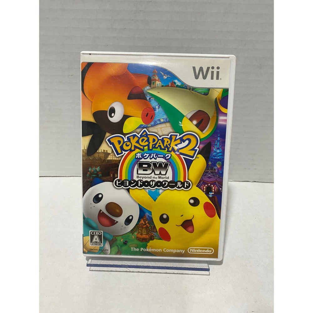 Nintendo PokePark 2 Beyond the World Wii Japan Import NTSC-J Excellent